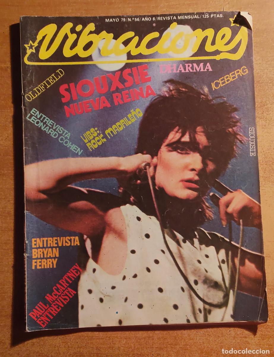 Coleccionismo de revistas y peri&oacute;dicos: revista vibraciones numero n&ordm; 56 de mayo de 1979