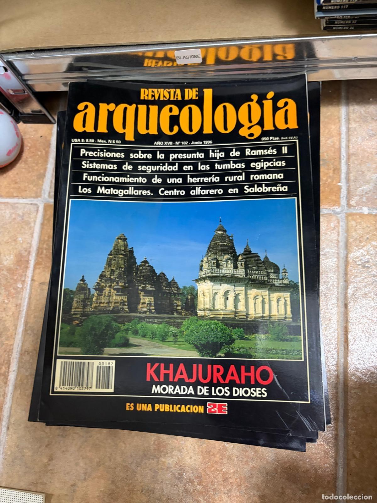 Coleccionismo de revistas y peri&oacute;dicos: BLAS108E REVISTA DE ARQUEOLOG&Iacute;A N.&ordm; 182 KHAJURAHO