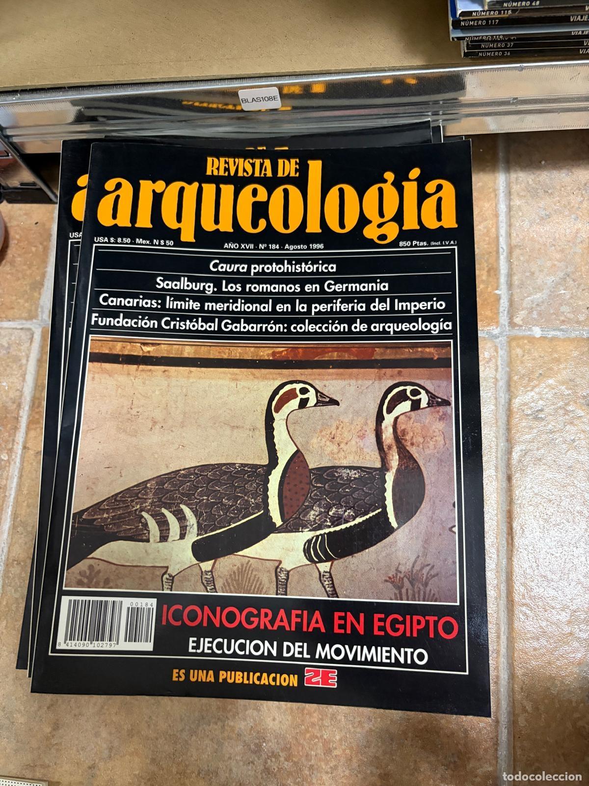 Coleccionismo de revistas y peri&oacute;dicos: BLAS108E REVISTA DE ARQUEOLOG&Iacute;A N.&ordm; 184 ICONOGRAF&Iacute;A EN EGIPTO