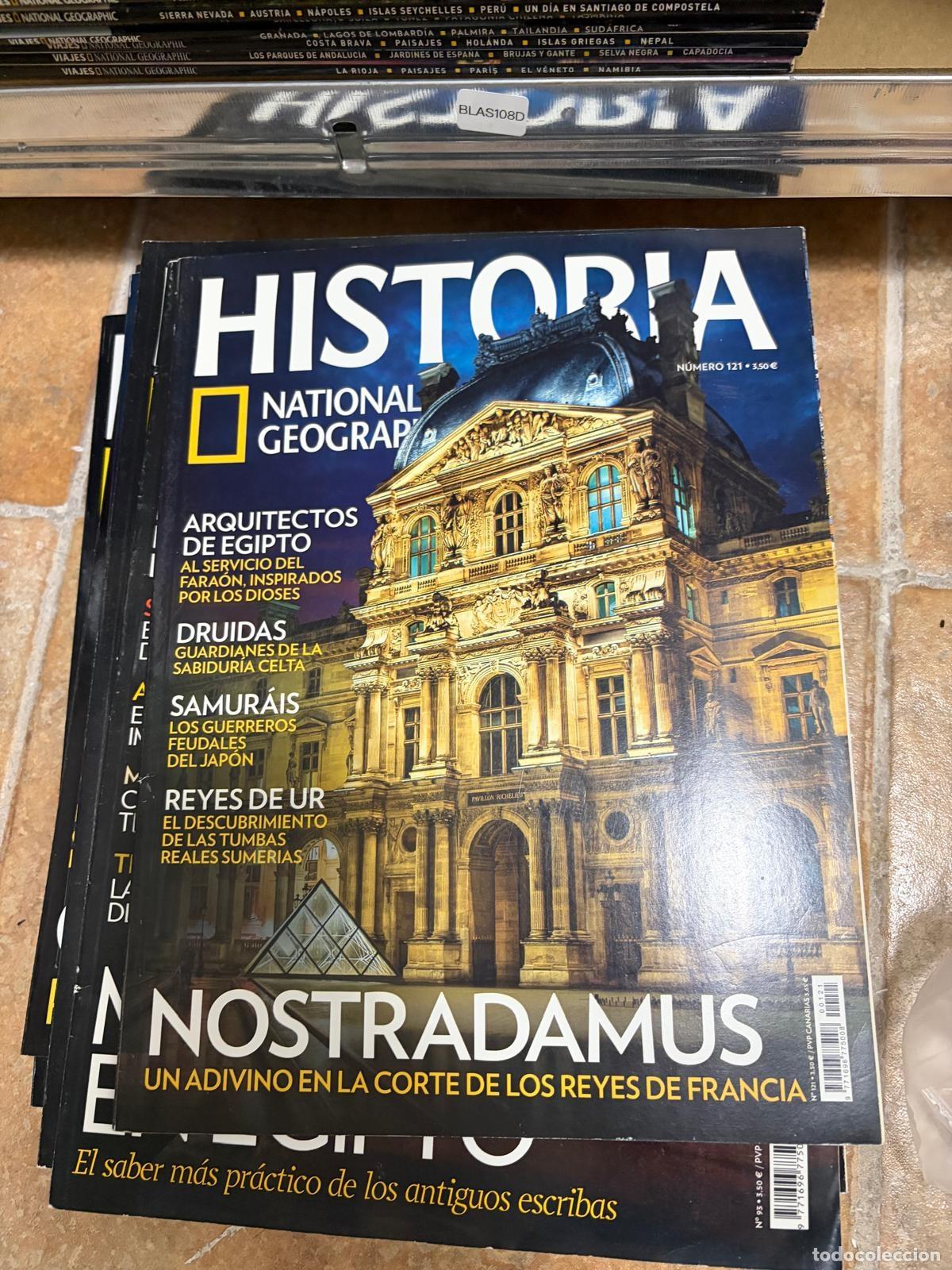 Coleccionismo de revistas y peri&oacute;dicos: BLAS108D HISTORIA NATIONAL GEOGRAPHIC N.&ordm; 121 NOSTRADAMUS