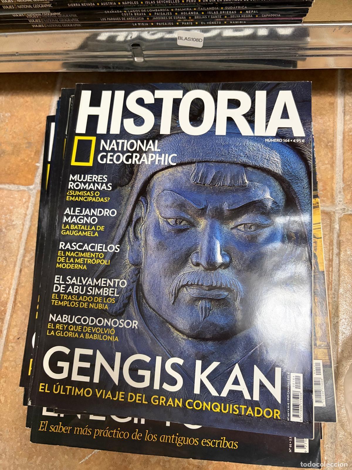 Coleccionismo de revistas y peri&oacute;dicos: BLAS108D HISTORIA NATIONAL GEOGRAPHIC N.&ordm; 164 GENGIS KAN