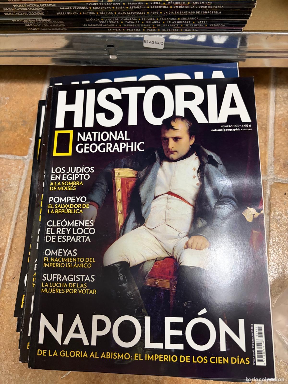 Coleccionismo de revistas y peri&oacute;dicos: BLAS108D HISTORIA NATIONAL GEOGRAPHIC N.&ordm; 168 NAPOLE&Oacute;N