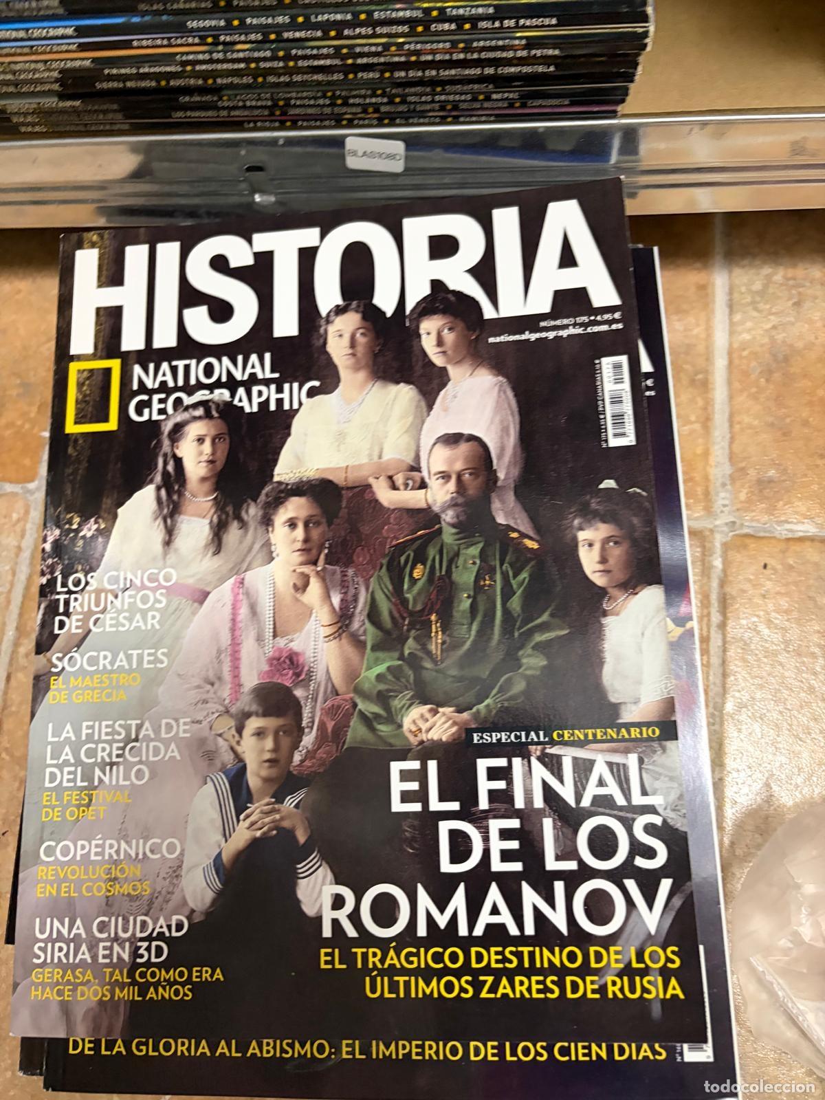 Coleccionismo de revistas y peri&oacute;dicos: BLAS108D HISTORIA NATIONAL GEOGRAPHIC N.&ordm; 175 EL FINAL DE LOS ROMANOV