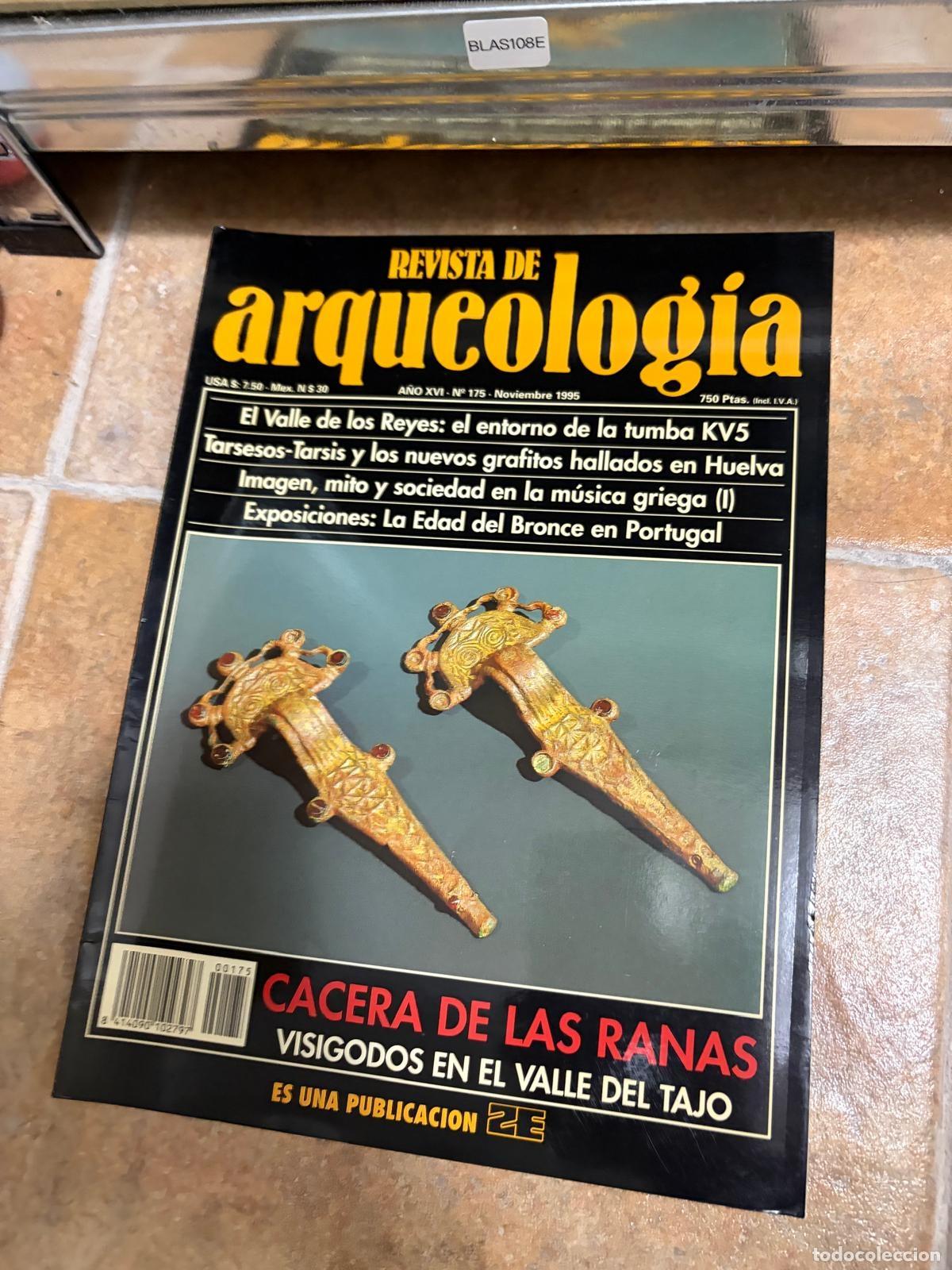 Coleccionismo de revistas y peri&oacute;dicos: BLAS108E REVISTA DE ARQUEOLOG&Iacute;A N.&ordm; 175 CACERA DE LAS RANAS