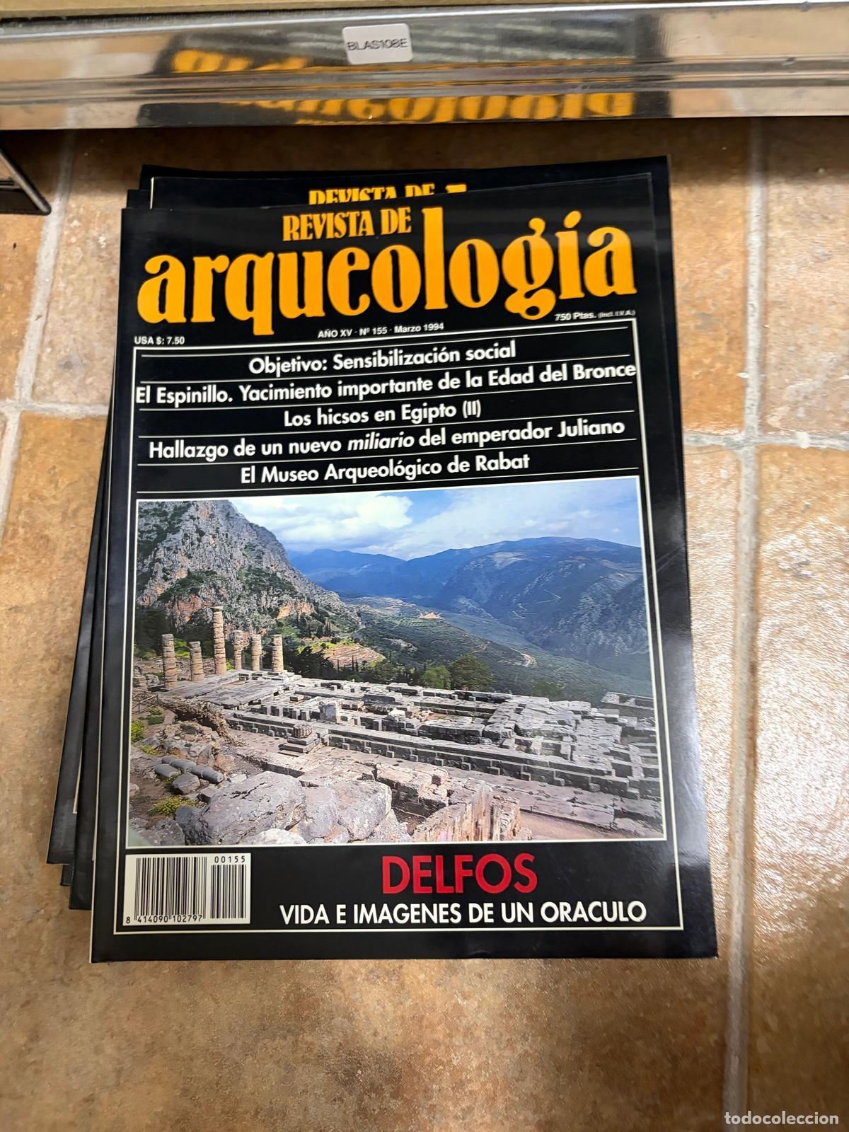 Coleccionismo de revistas y peri&oacute;dicos: BLAS108E REVISTA DE ARQUEOLOG&Iacute;A N.&ordm; 155 DELFOS