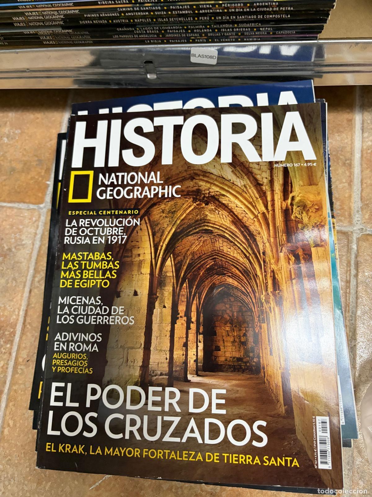 Coleccionismo de revistas y peri&oacute;dicos: BLAS108D HISTORIA NATIONAL GEOGRAPHIC N.&ordm; 167 EL PODER DE LOS CRUZADOS