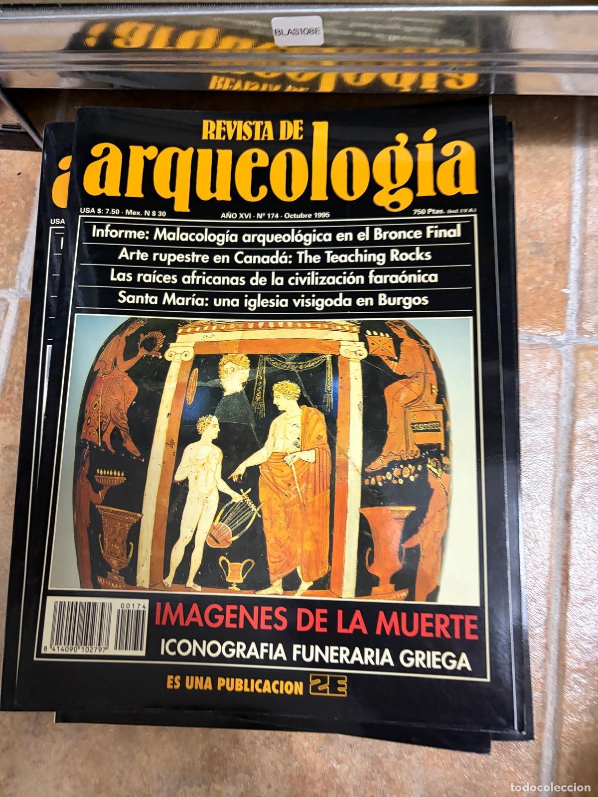 Coleccionismo de revistas y peri&oacute;dicos: BLAS108E REVISTA DE ARQUEOLOG&Iacute;A N.&ordm; 174 IM&Aacute;GENES DE LA MUERTE