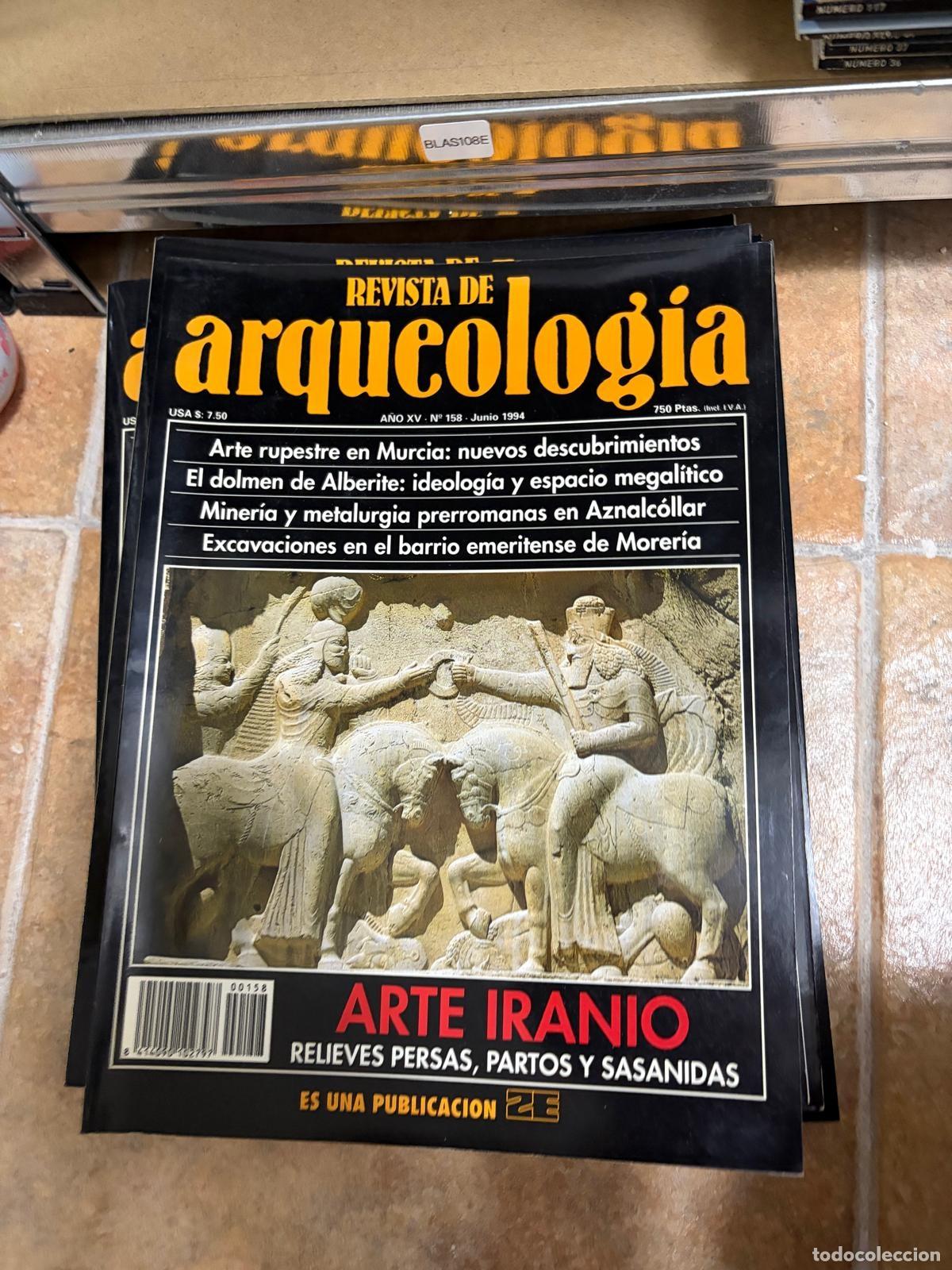 Coleccionismo de revistas y peri&oacute;dicos: BLAS108E REVISTA DE ARQUEOLOG&Iacute;A N.&ordm; 158 ARTE IRANIO