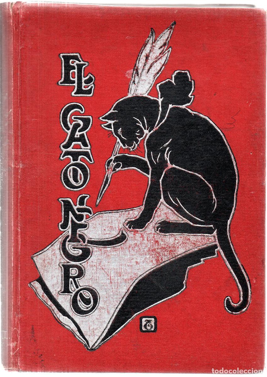 Coleccionismo de revistas y peri&oacute;dicos: El Gato Negro. Semanario ilustrado. 1898-1899. 52 n&uacute;meros. I: del 1 al 24; II: del 1 al 27; III n&ordm;1
