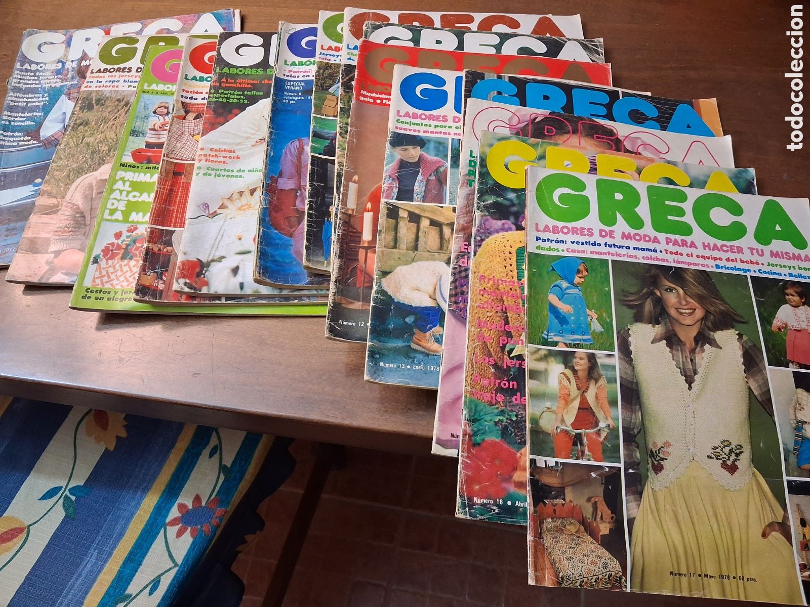 Coleccionismo de revistas y peri&oacute;dicos: Lote 15 Revistas Greca A&ntilde;o 1977