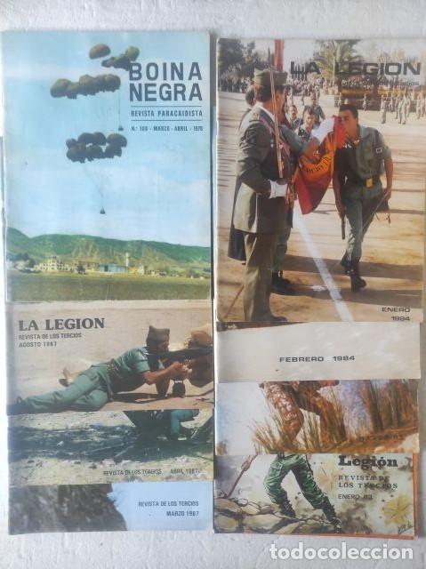 Coleccionismo de revistas y peri&oacute;dicos: lote 6 revistas LA LEGION revista de los tercios 1983, 1984