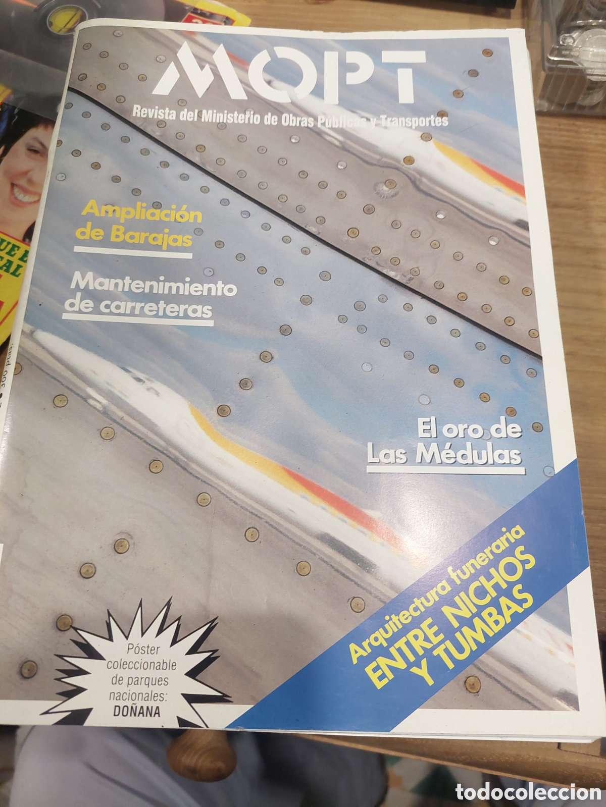 Colecionismo de Revistas e Jornais: LOTE REVISTAS MOPT MINISTERIO OBRAS P&Uacute;BLICAS Y TRASPORTES 1992