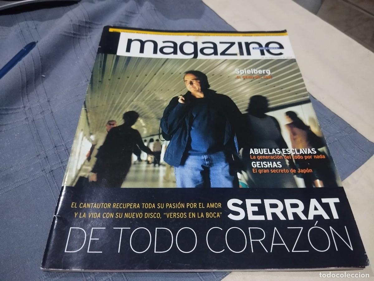 Coleccionismo de revistas y peri&oacute;dicos: MAGAZINE : JOAN MANUEL SERRAT + SPIELBERG+ GEISHAS 29 SEPTIEMBRE 2002