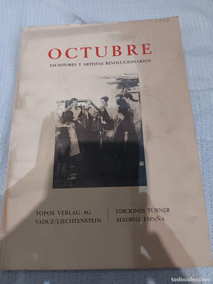 Coleccionismo de revistas y peri&oacute;dicos: Octubre escritores y artistas revolucionarios