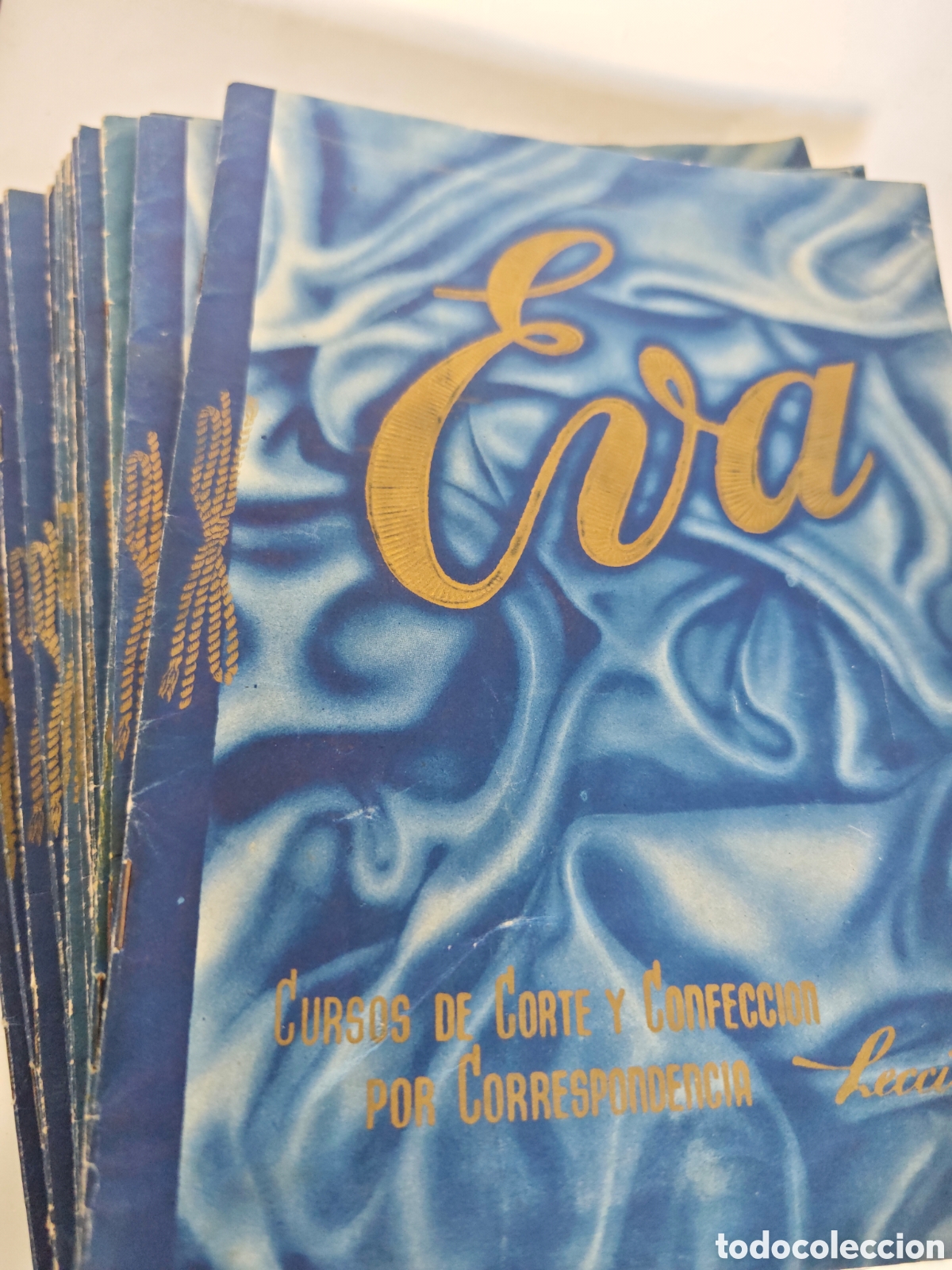 Coleccionismo de revistas y peri&oacute;dicos: lote - EVA Curso de corte y confecci&oacute;n por correspondencia. Lecci&oacute;n 5 a 22