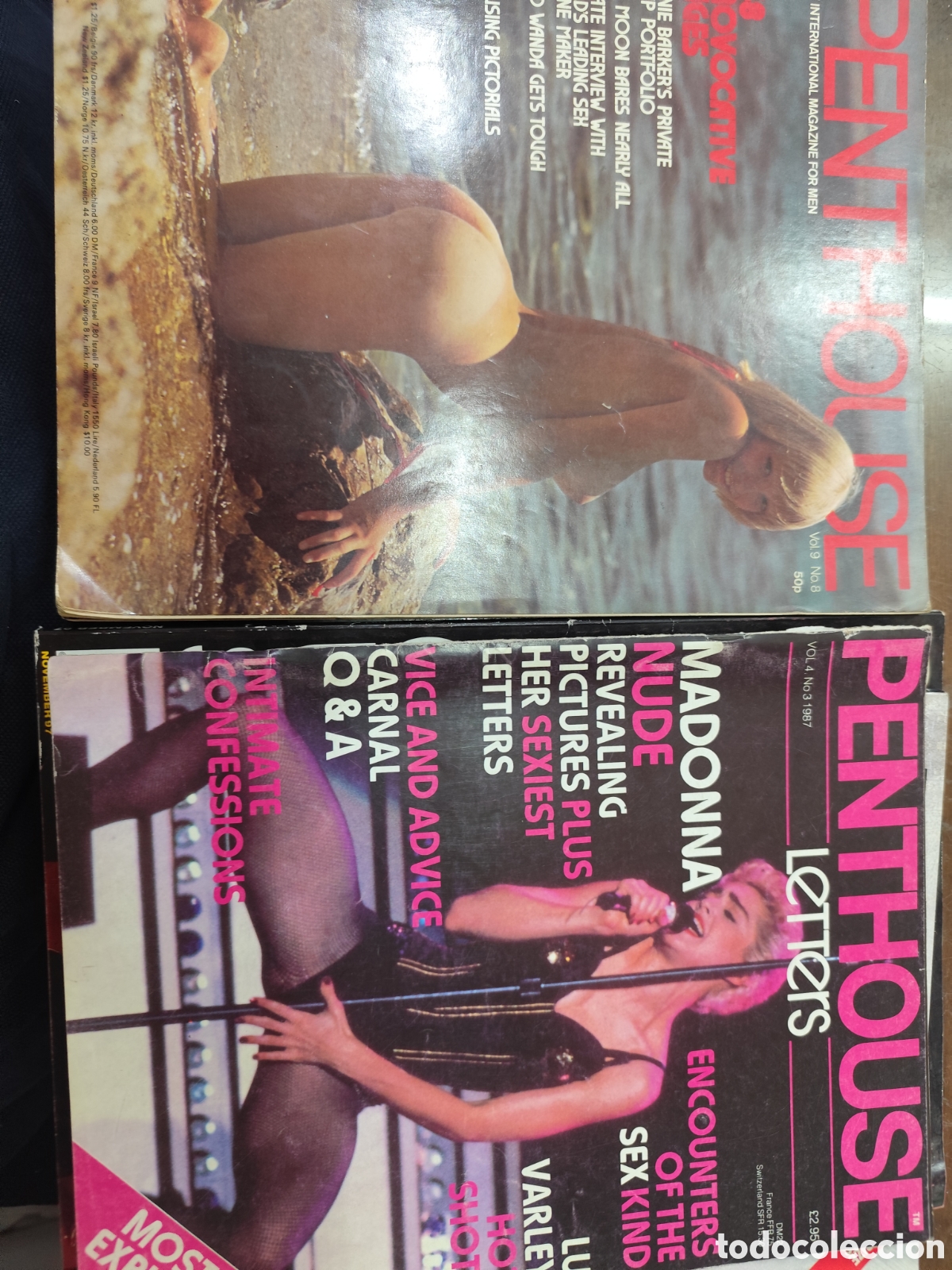 Coleccionismo de revistas y peri&oacute;dicos: Lote 4 ejemplares revista Erotica Penthouse