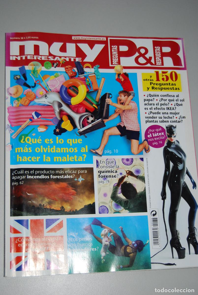 Coleccionismo de revistas y peri&oacute;dicos: PREGUNTAS Y RESPUESTAS-NUMERO 38- MUY INTERESANTE.