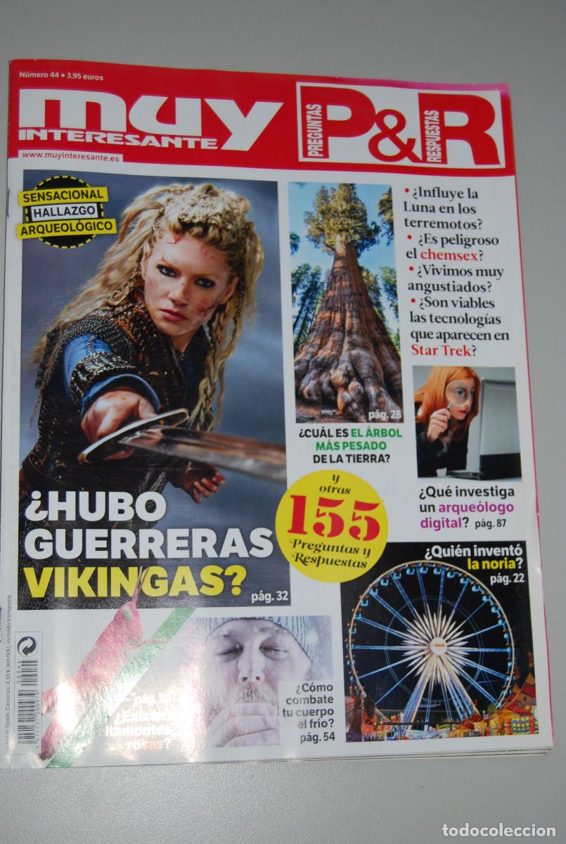 Coleccionismo de revistas y peri&oacute;dicos: PREGUNTAS Y RESPUESTAS-NUMERO 44- MUY INTERESANTE.