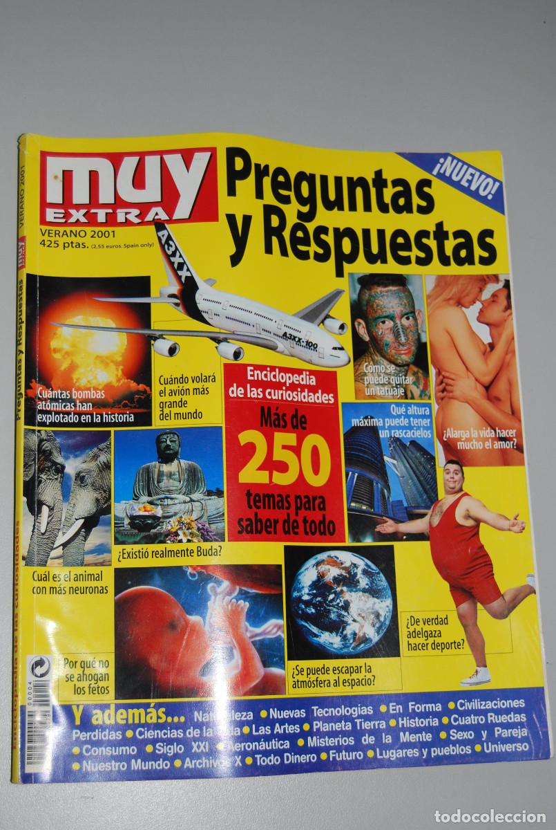 Coleccionismo de revistas y peri&oacute;dicos: PREGUNTAS Y RESPUESTAS-NUMERO VERANO 2001- MUY INTERESANTE.