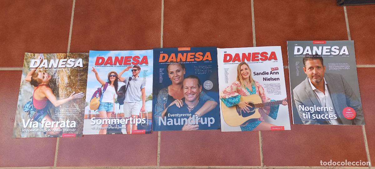 Coleccionismo de revistas y peri&oacute;dicos: La Danesa. 2018. 5 n&ordm;s, revista mensual de la comunidad danesa en la costa del sol, Espa&ntilde;a