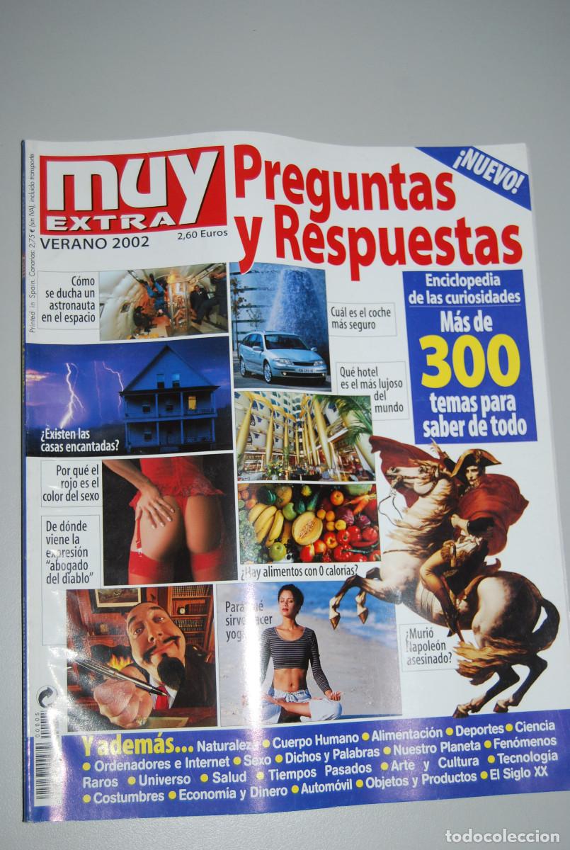 Coleccionismo de revistas y peri&oacute;dicos: PREGUNTAS Y RESPUESTAS-NUMERO VERANO 2002- MUY INTERESANTE.