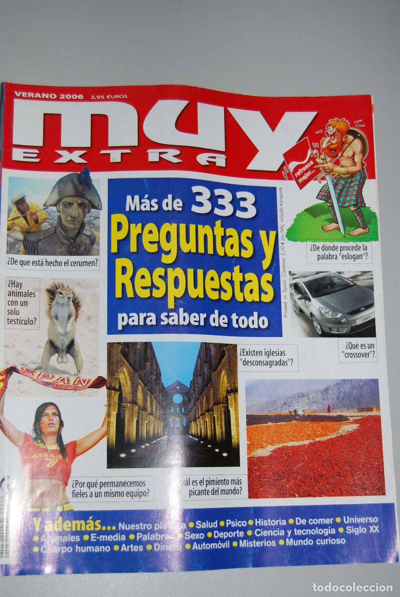 Coleccionismo de revistas y peri&oacute;dicos: PREGUNTAS Y RESPUESTAS-NUMERO VERANO 2006- MUY INTERESANTE.