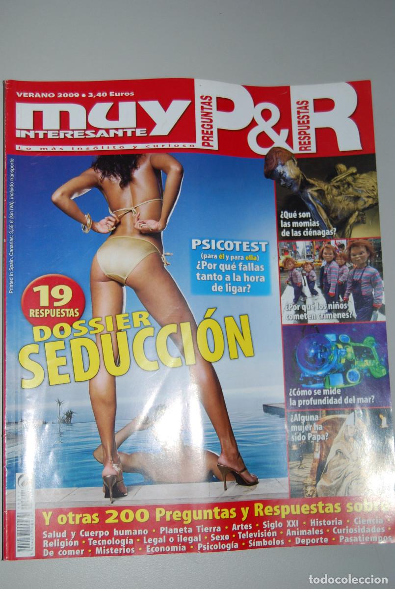 Coleccionismo de revistas y peri&oacute;dicos: PREGUNTAS Y RESPUESTAS-NUMERO VERANO 2009- MUY INTERESANTE.
