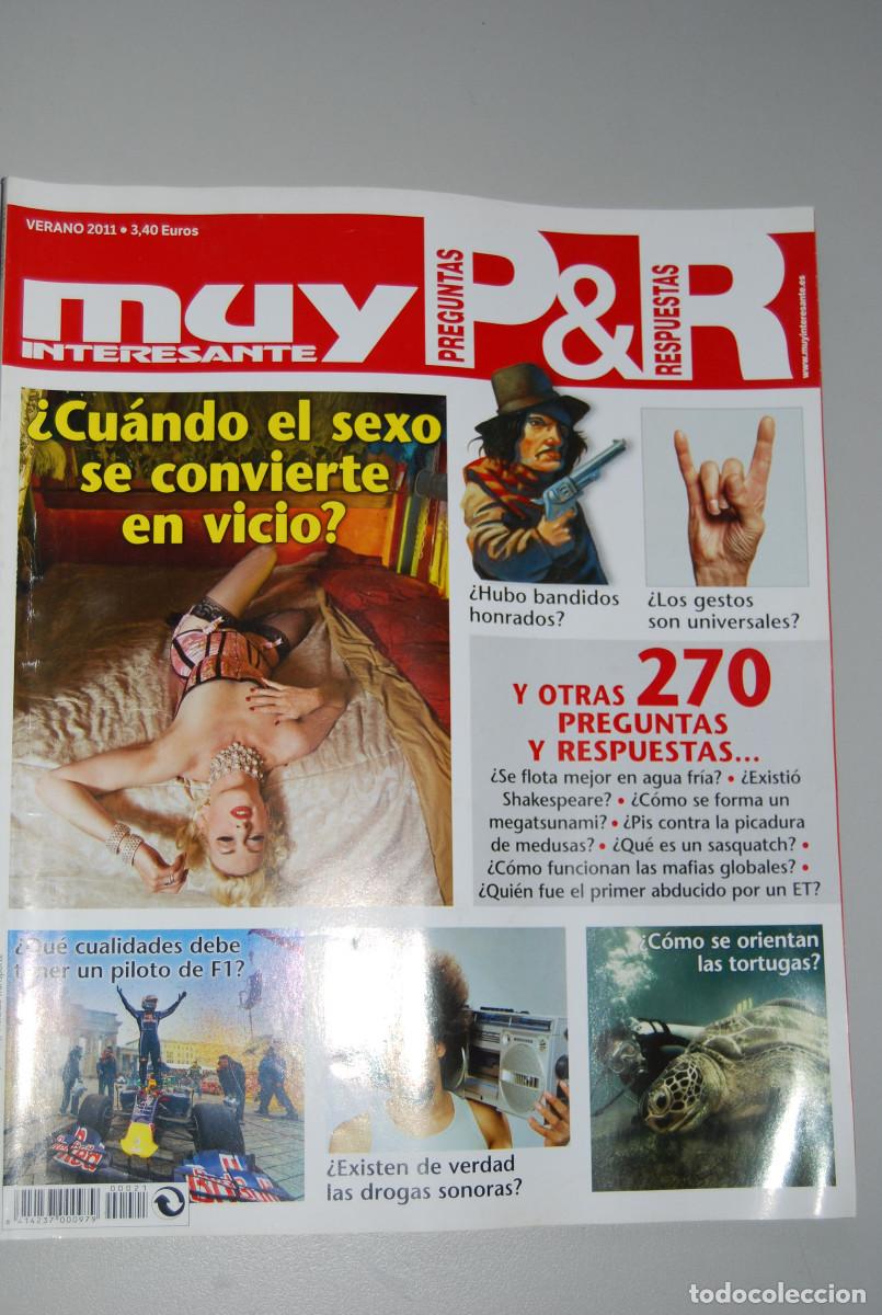 Coleccionismo de revistas y peri&oacute;dicos: PREGUNTAS Y RESPUESTAS-NUMERO VERANO 2011- MUY INTERESANTE.