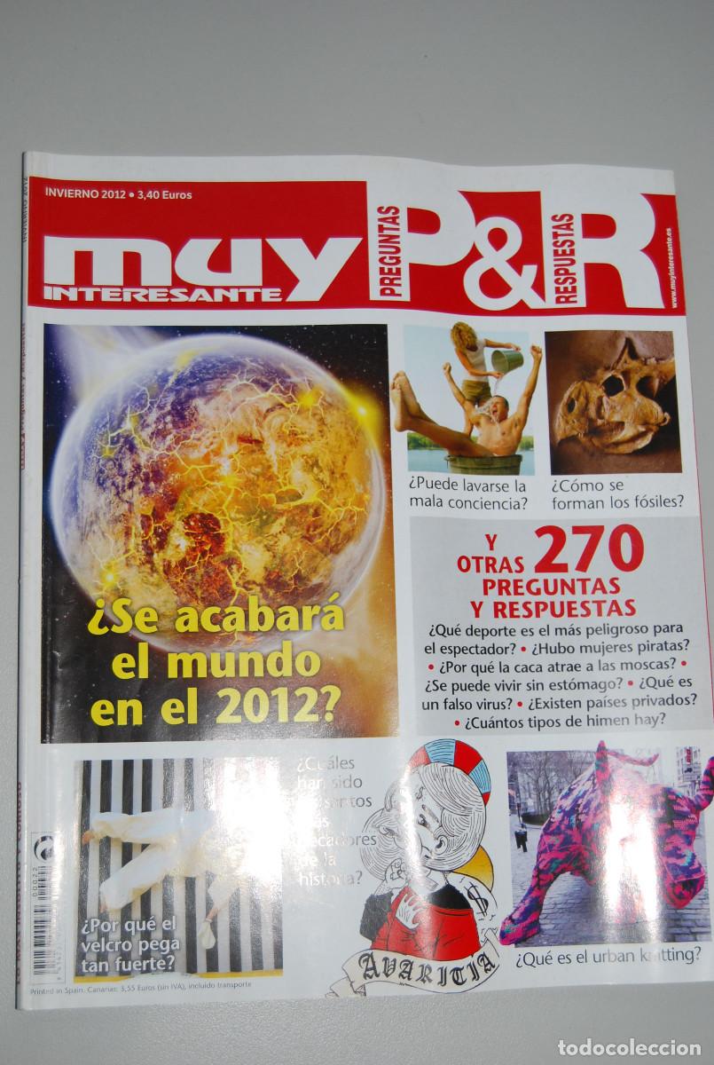 Coleccionismo de revistas y peri&oacute;dicos: PREGUNTAS Y RESPUESTAS-NUMERO INVIERNO 2012- MUY INTERESANTE.