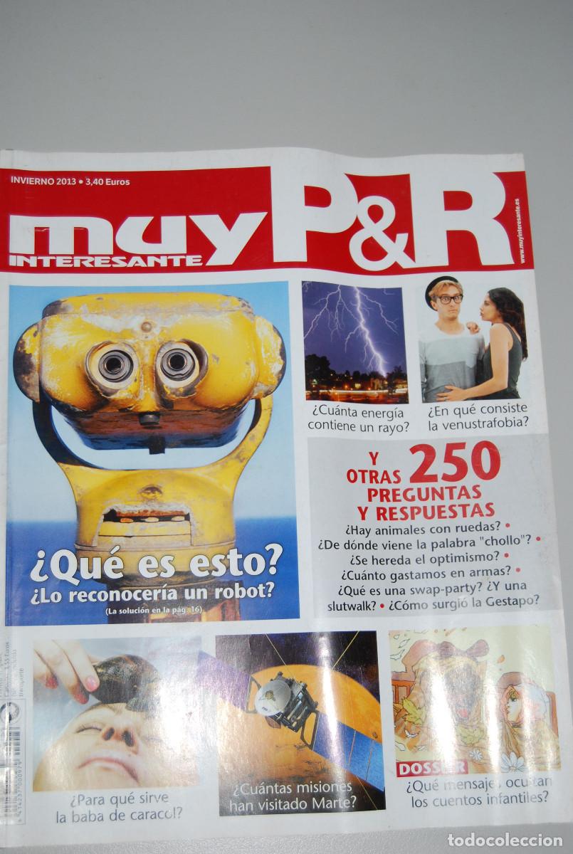 Coleccionismo de revistas y peri&oacute;dicos: PREGUNTAS Y RESPUESTAS-NUMERO INVIERNO 2013- MUY INTERESANTE.