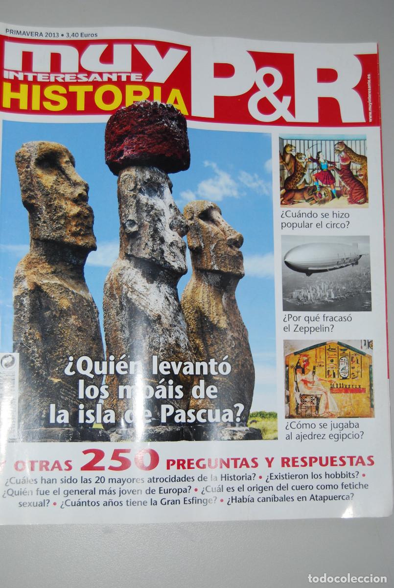 Coleccionismo de revistas y peri&oacute;dicos: PREGUNTAS Y RESPUESTAS-NUMERO PRIMAVERA 2013- MUY INTERESANTE.