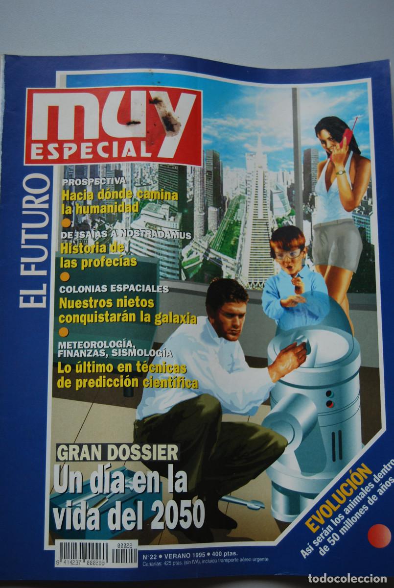 Coleccionismo de revistas y peri&oacute;dicos: MUY ESPECIAL-NUMERO 22-VERANO-1995 : EL FUTURO