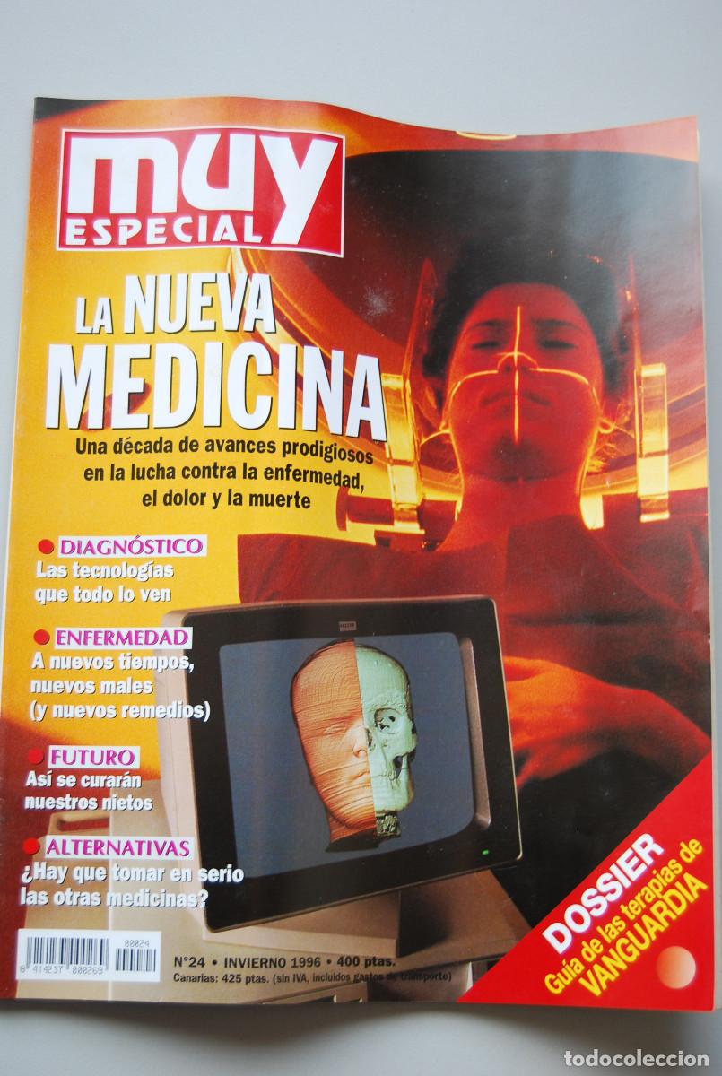 Coleccionismo de revistas y peri&oacute;dicos: MUY ESPECIAL-NUMERO 24-INVIERNO-1996 : LA NUEVA MEDICINA-GUIA DE LAS TERAPIAS DE VANGUARDIA