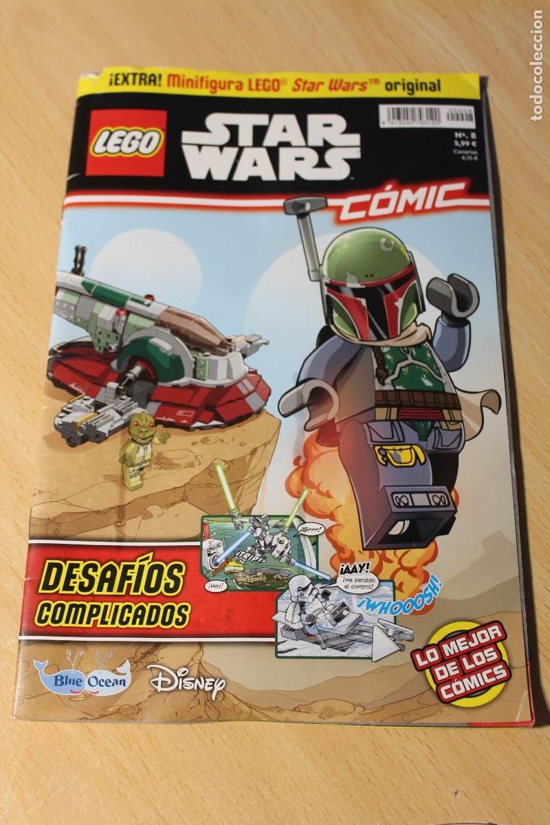 Collectionnisme de Revues et Journaux: MINI REVISTA LEGO COMIC. NUMERO 8. SIN FIGURA NI SOBRE. A&Ntilde;O 2026.