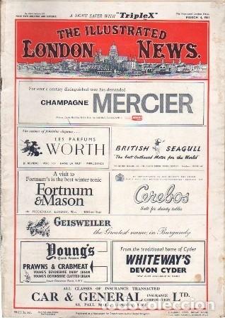 Coleccionismo de revistas y peri&oacute;dicos: THE ILLUSTRATED LONDON NEWS - JANUARY 21, 1961 - A-REV-3160