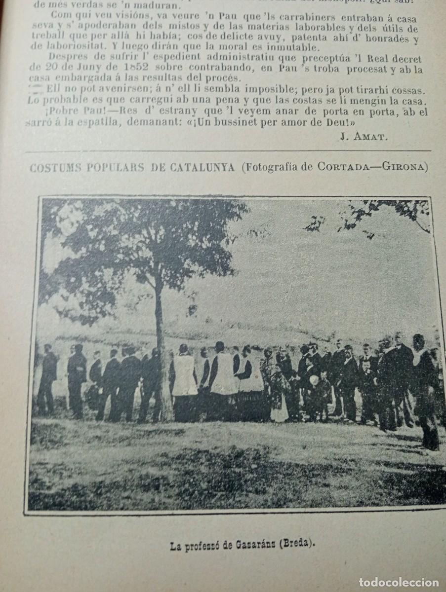 Coleccionismo de revistas y peri&oacute;dicos: REVISTA ENTERA CATALANA A&Ntilde;O 1894 TORERA PROFESSOR DE GASARANS DE BREDA DAS GIMNASIA ANTIGUA