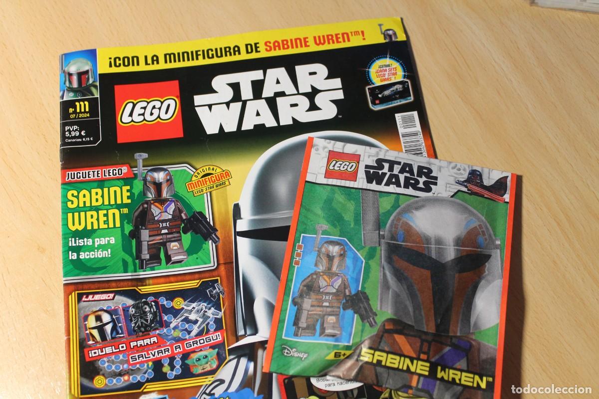 Coleccionismo de revistas y peri&oacute;dicos: REVISTA LEGO, NUMERO 111. Julio 2024. Con sobre y figura SABINE WREN. EDICI&Oacute;N LIMITADA.