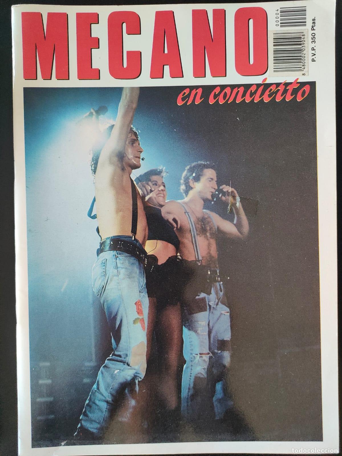 Coleccionismo de revistas y peri&oacute;dicos: MECANO EN CONCIERTO 1988 EDITORIAL ERISA