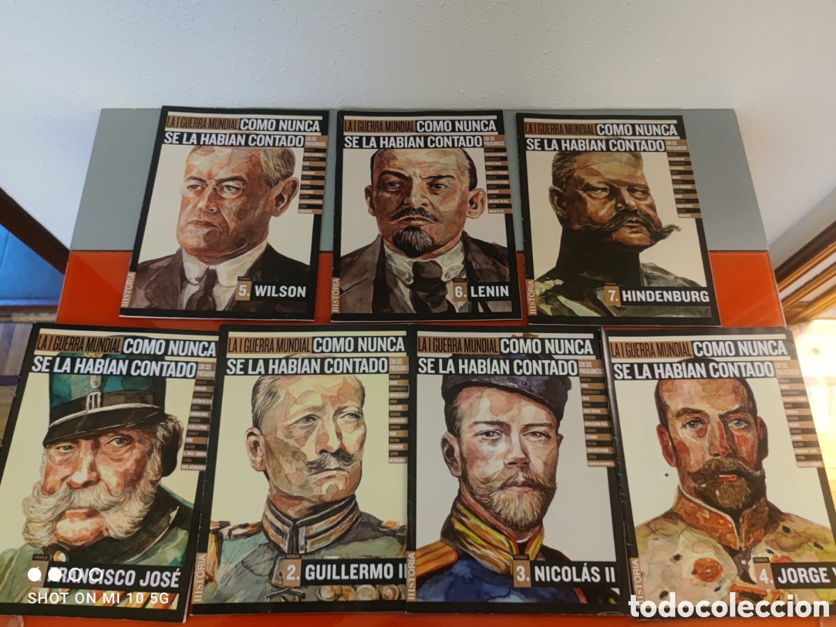 Coleccionismo de revistas y peri&oacute;dicos: Lote 7 fasc&iacute;culos &rdquo;I Guerra Mundial c&oacute;mo nunca se la hab&iacute;an contado&rdquo;
