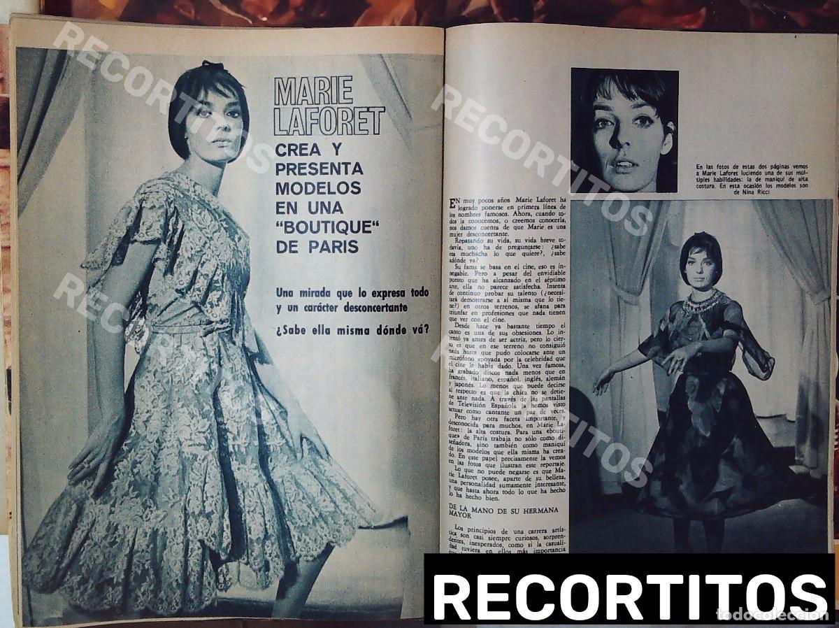 Coleccionismo de revistas y peri&oacute;dicos: marie la foret maria laforet