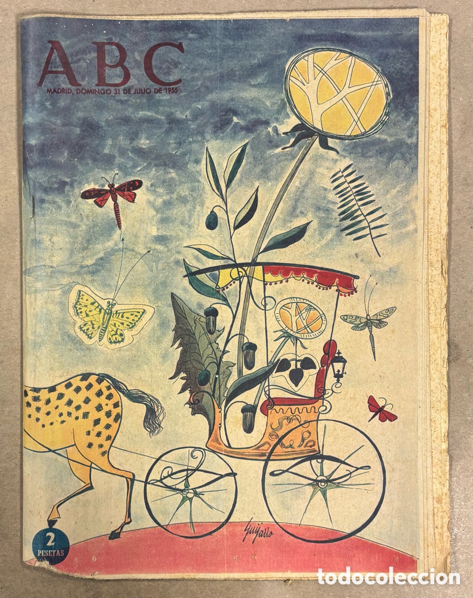 Coleccionismo de revistas y peri&oacute;dicos: ABC (25 JULIO 1959) LAS IMPRENTAS EN ESPA&Ntilde;A, BETANZOS. UNA ESPA&Ntilde;OLA EN PETROPOLIS,&hellip;