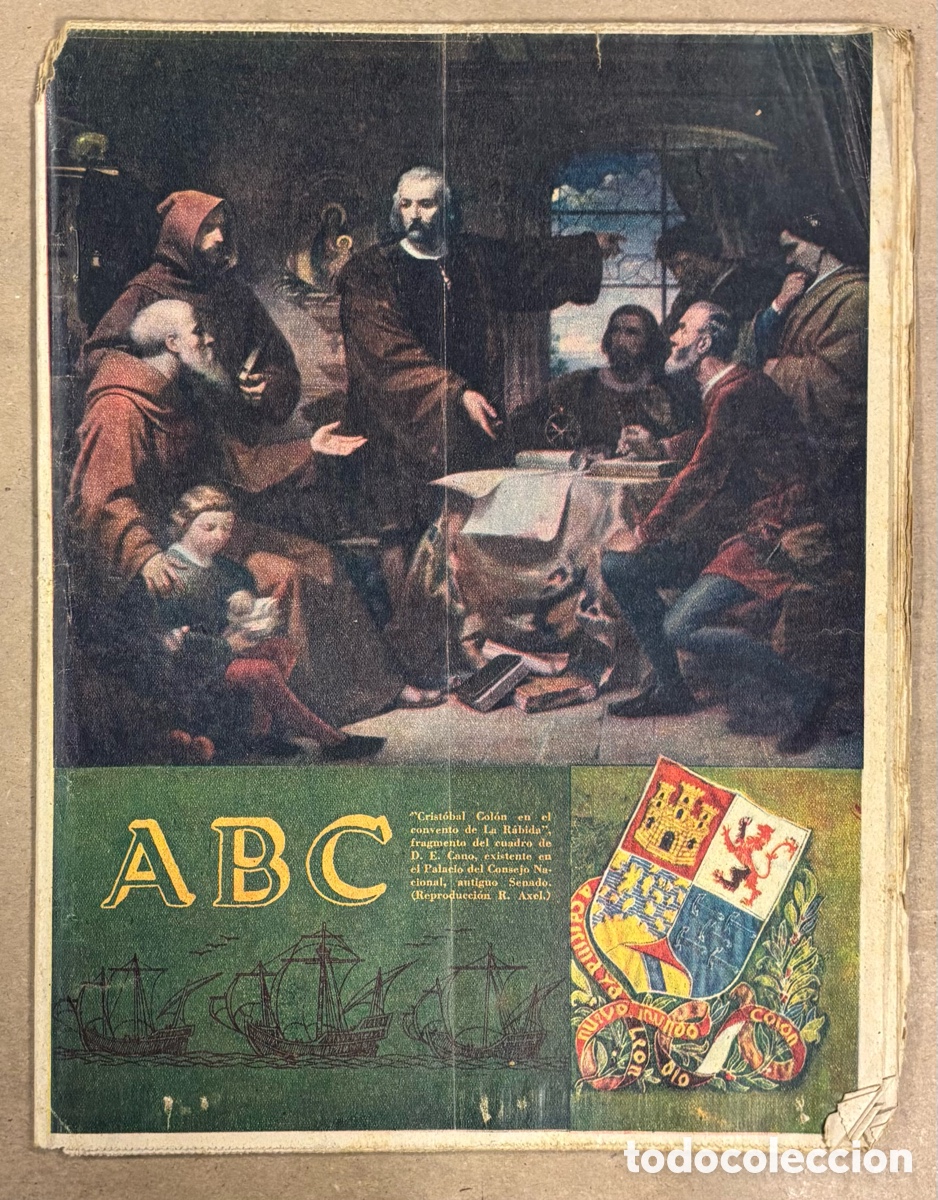 Coleccionismo de revistas y peri&oacute;dicos: ABC (10 OCTUBRE 1959) MARQU&Eacute;S DE TORRESOTO DE BRIVIESCA, MOLOKAI, TOROS, LOPE DE VEGA,&hellip;