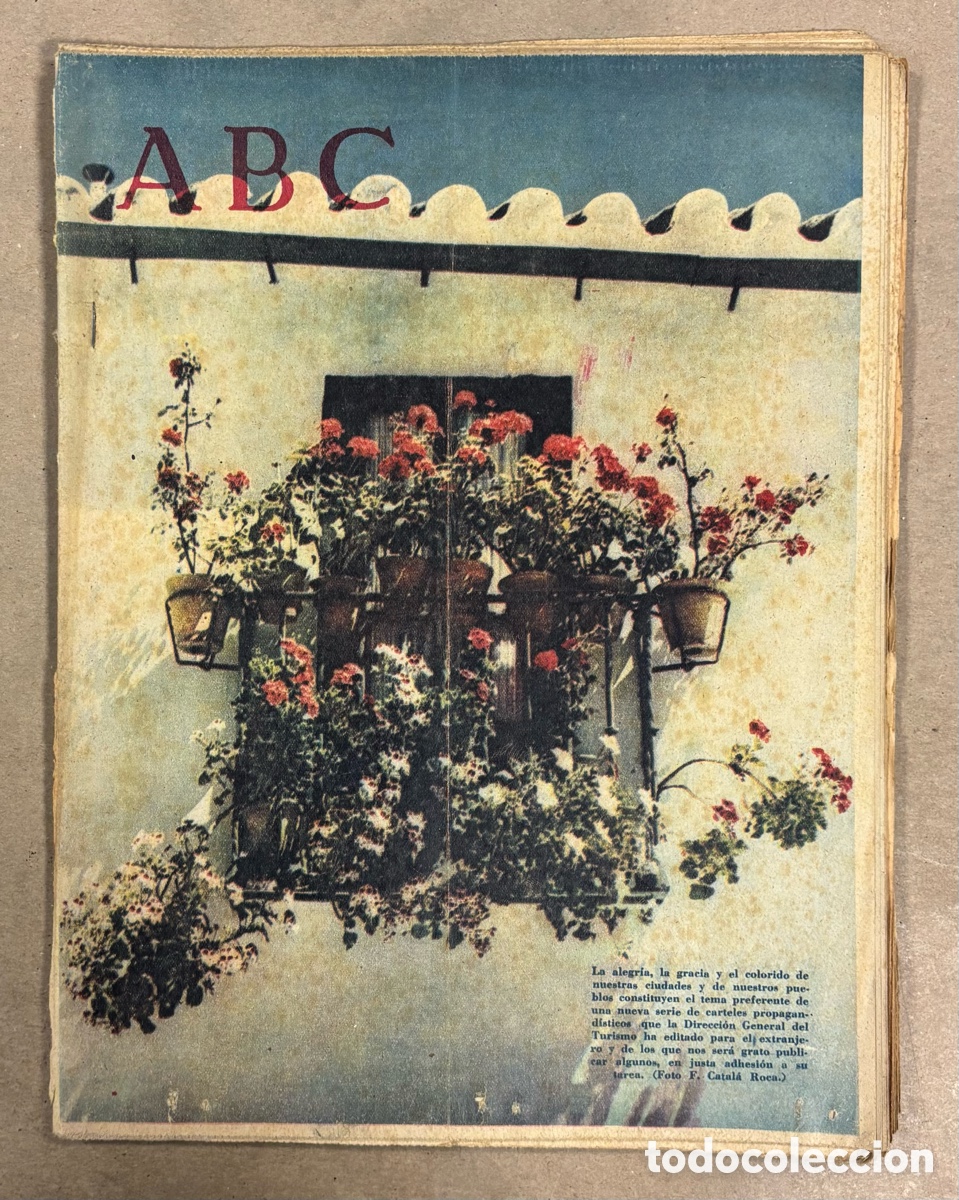 Coleccionismo de revistas y peri&oacute;dicos: ABC 25 JUNIO 1955ANDR&Eacute;S EDUARDO MICHELIN, ATENTADO GONTRA PRESIDENTE VENEZUELA BETANCOURT, SETENIL