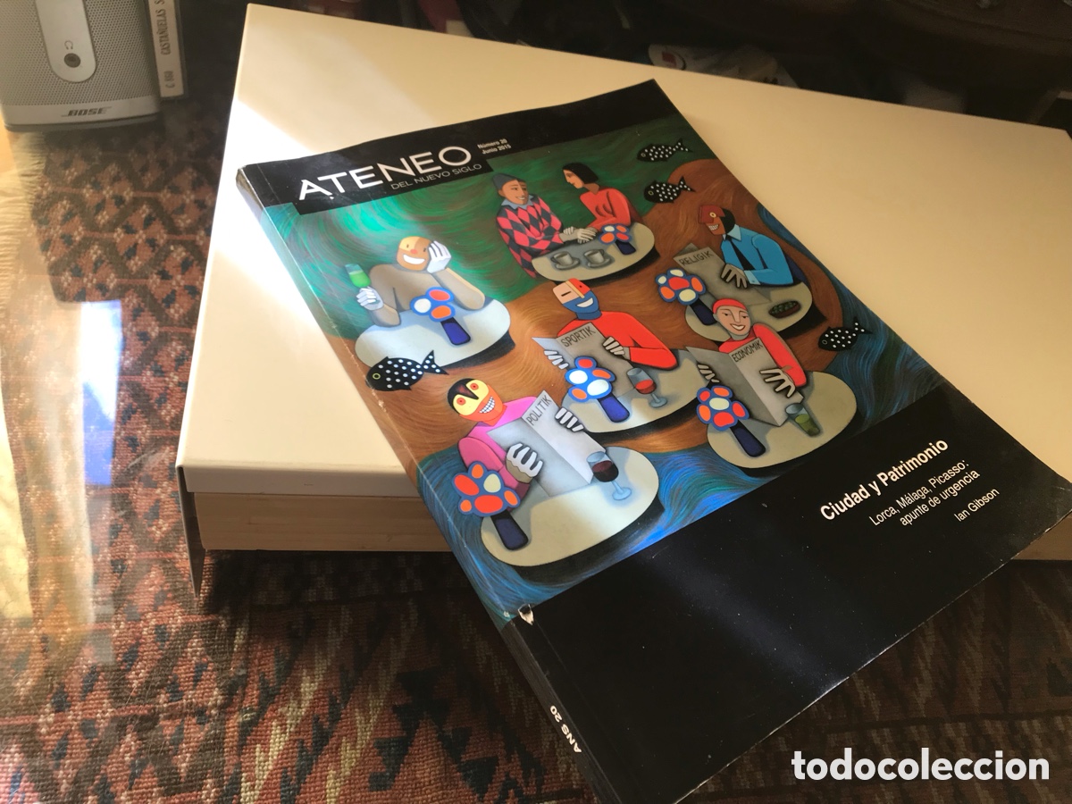Coleccionismo de revistas y peri&oacute;dicos: Ciudad y Patrimonio. Lorca, M&aacute;laga, Picasso: apuntes de urgencia. Ian Gibson.