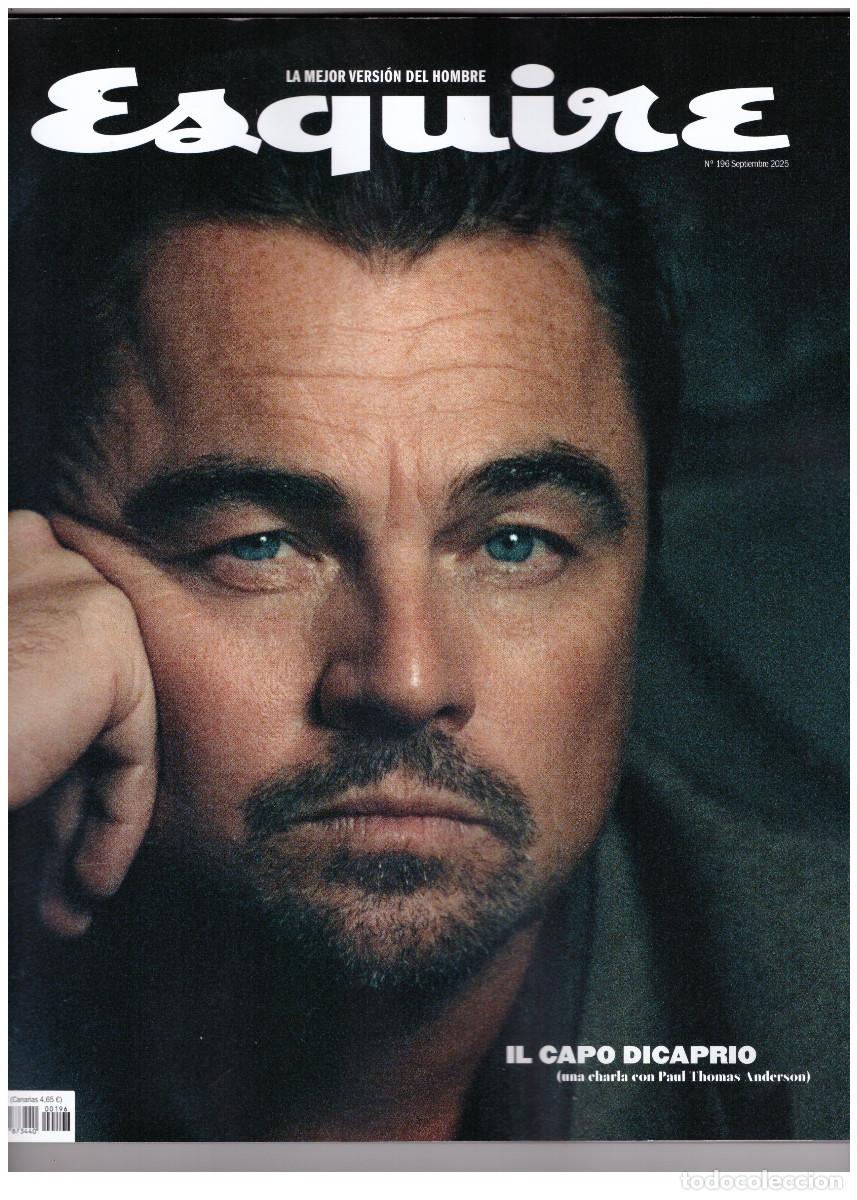 Coleccionismo de revistas y peri&oacute;dicos: REVISTA ESQUIRE 196: LEONARDO DICAPRIO / THEO JAMES / JULIO PE&Ntilde;A