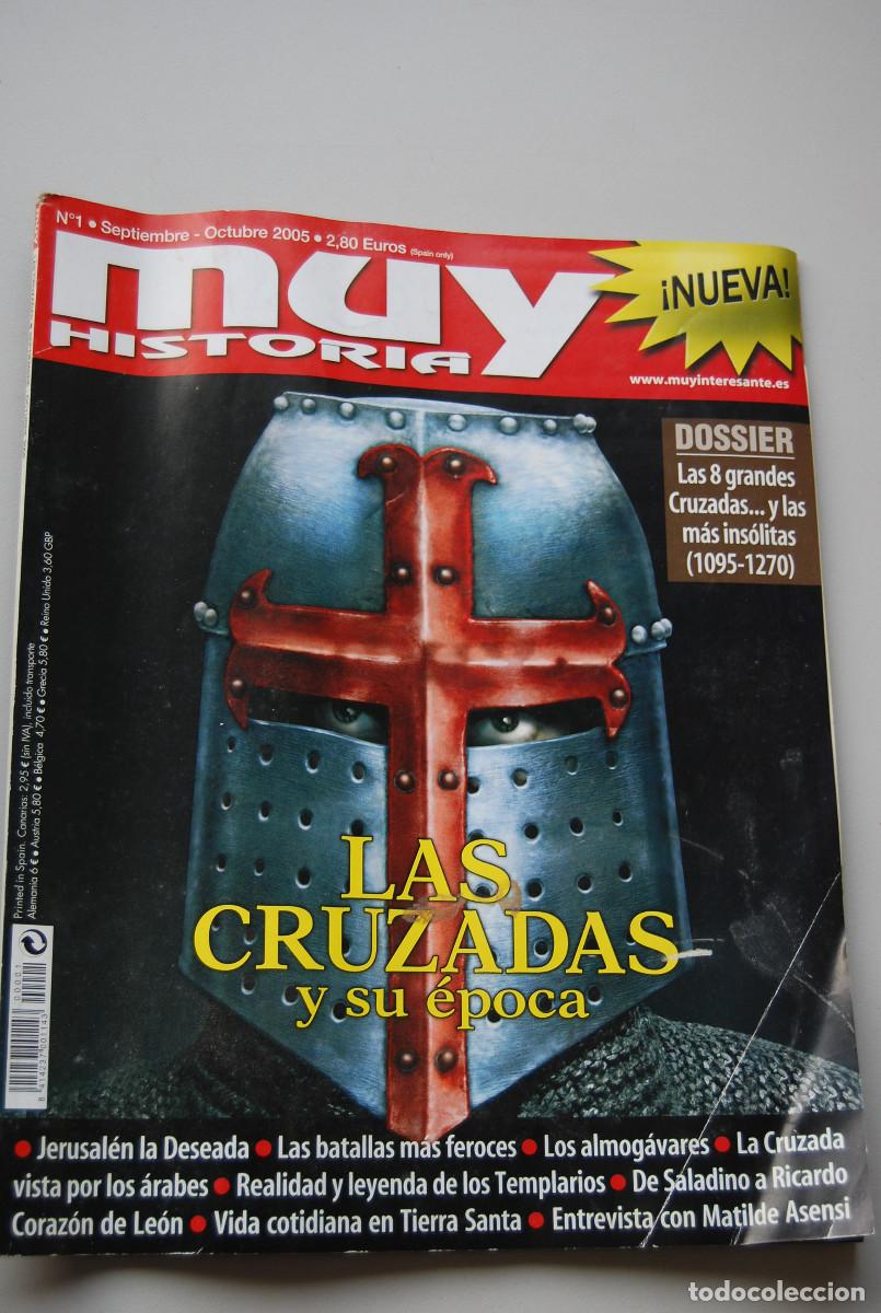 Coleccionismo de revistas y peri&oacute;dicos: MUY HISTORIA-NUMERO 1-2005: LAS CRUZADAS Y SU &Eacute;POCA-DOSSIER, OCHO GRANDES CRUZADAS9