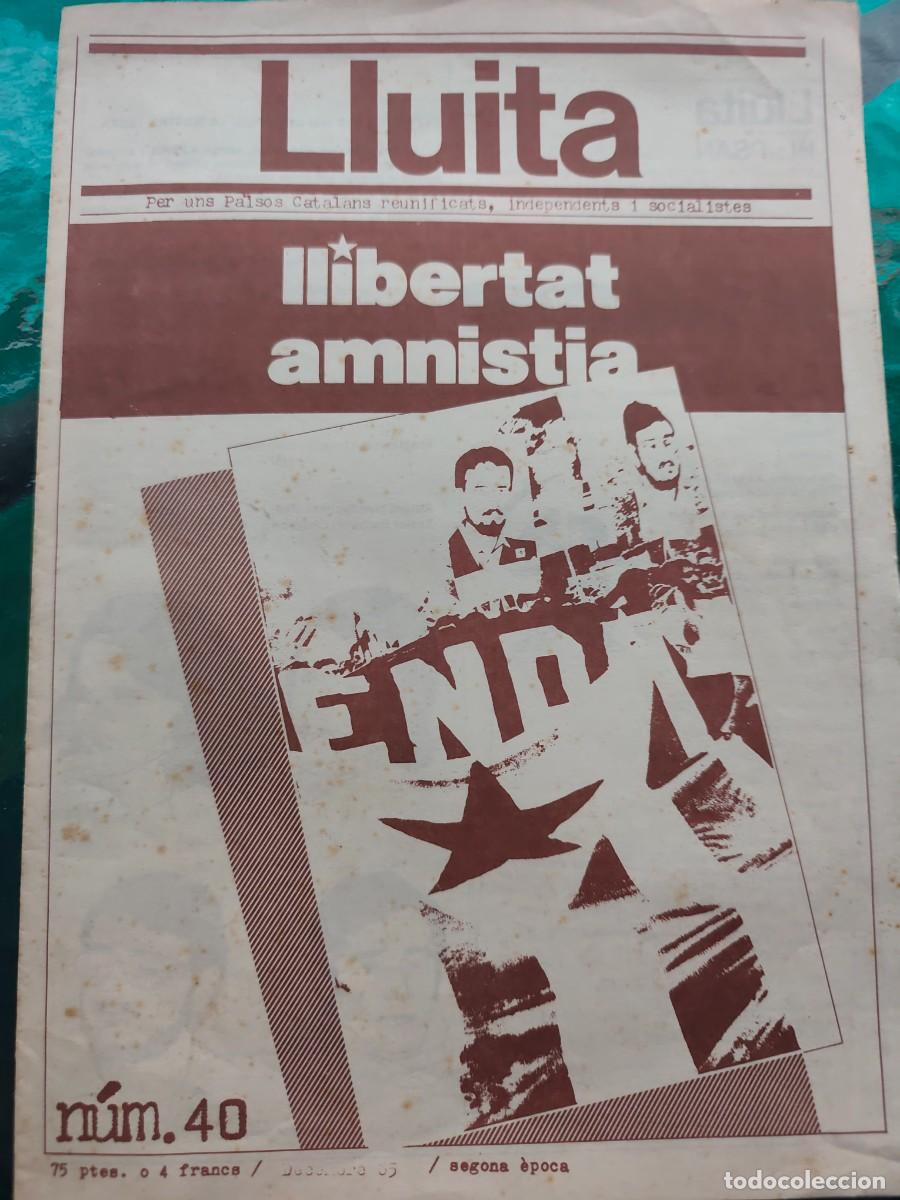 Coleccionismo de revistas y peri&oacute;dicos: Revista Lluita , transici&oacute;n n40