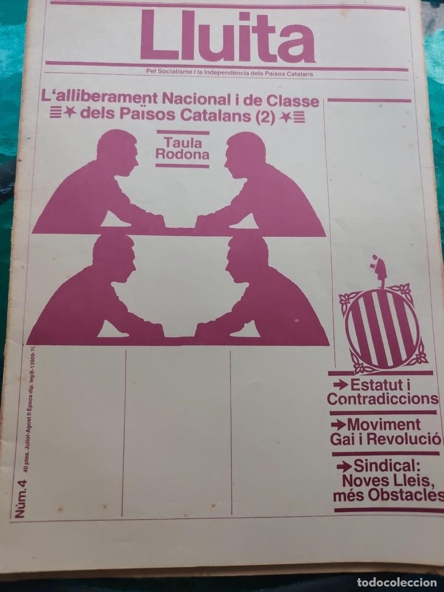 Coleccionismo de revistas y peri&oacute;dicos: Revista Lluita transici&oacute;n 1979 N4
