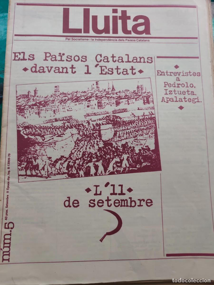 Coleccionismo de revistas y peri&oacute;dicos: Revista Lluita transici&oacute;n 1979 N5