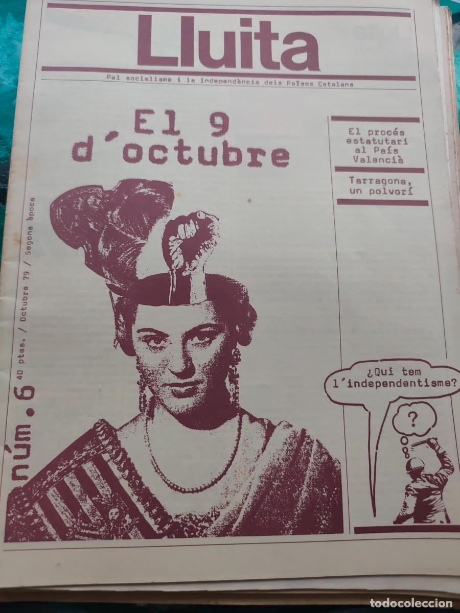 Coleccionismo de revistas y peri&oacute;dicos: Revista Lluita transici&oacute;n 1979 N6